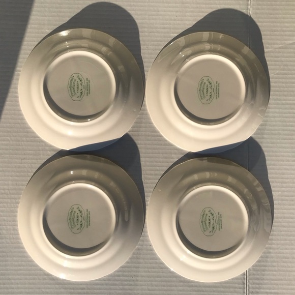 Set Of 4 “Dauphine” By Nikko Salad/Dessert Plates Provincial Designs 7” - Picture 5 of 8